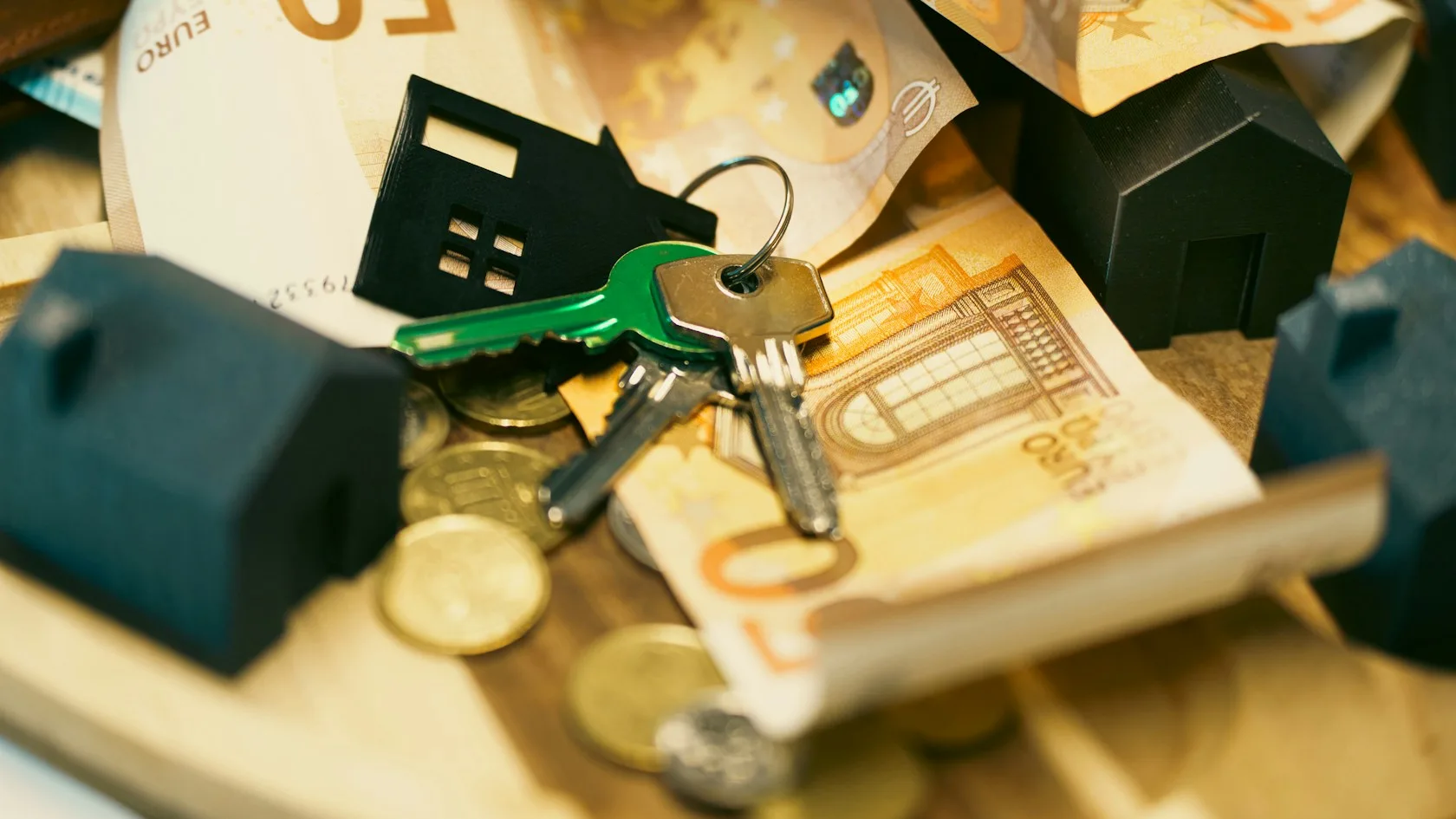 Llaves, billetes y casas en miniatura: lanzamiento hipotecario y pérdida de la vivienda
